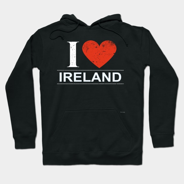 I Love Ireland - Gift for Irish Hoodie by giftideas